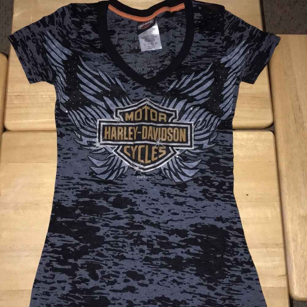 Ladies, X-Small, Harley Davidson Short sleeve